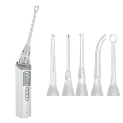 Electronic Vacuum Tonsil Stone Remover Kit with LED light 8 Suction